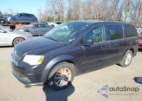 2014 Dodge Grand Caravan Sxt z USA, uszkodzony, nr VIN 2C4RDGCG6ER288004